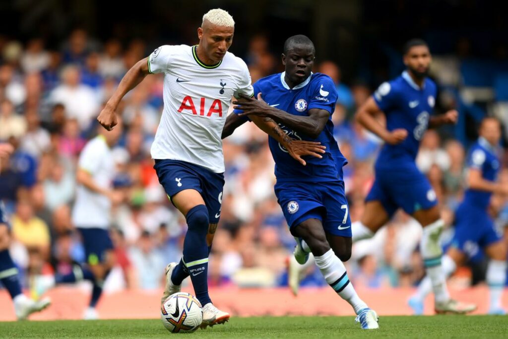 N'Golo Kante vs Tottenham