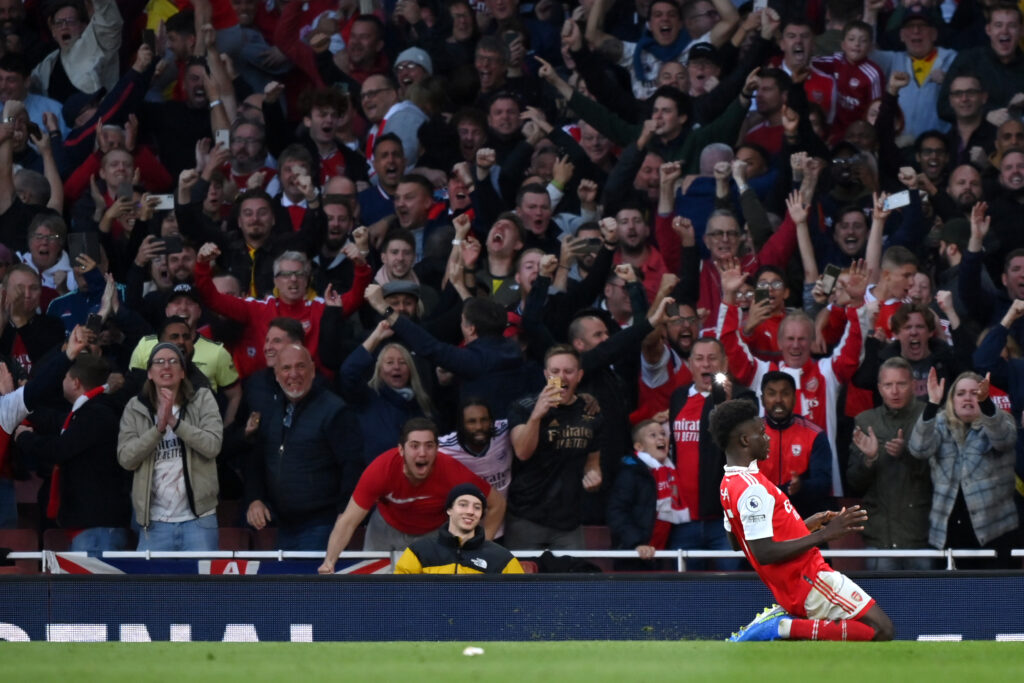 Bukayo Saka vs Liverpool