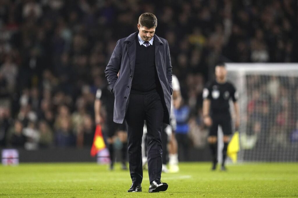 Steven Gerrard vs Fulham