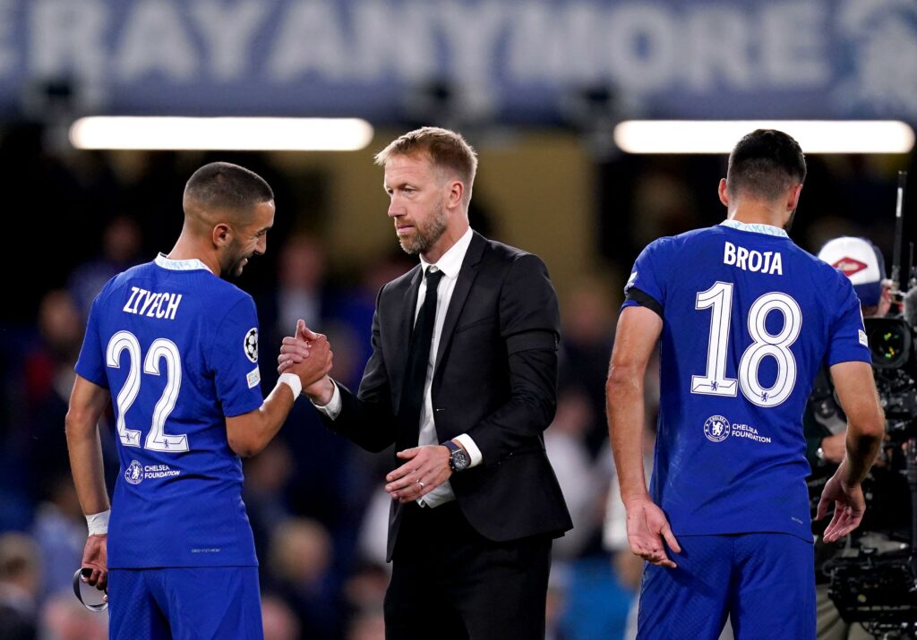 Hakim Ziyech, Graham Potter