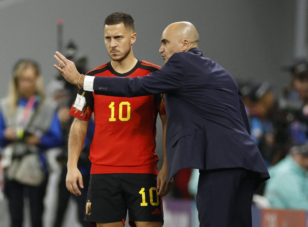 Eden Hazard, Roberto Martinez