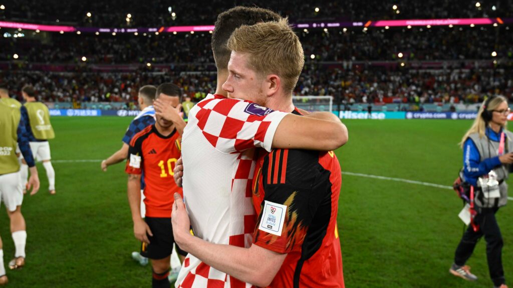 Kevin de Bruyne vs Croatia