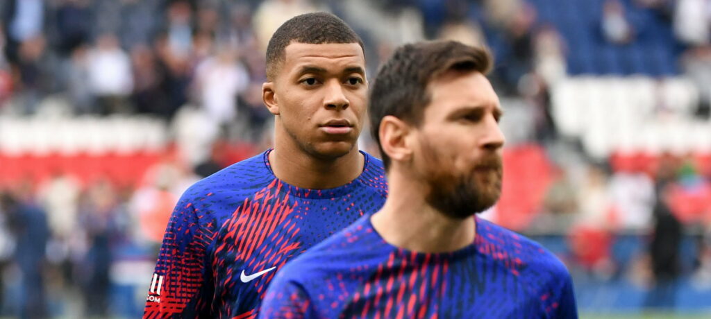 Kylian Mbappe, Lionel Messi