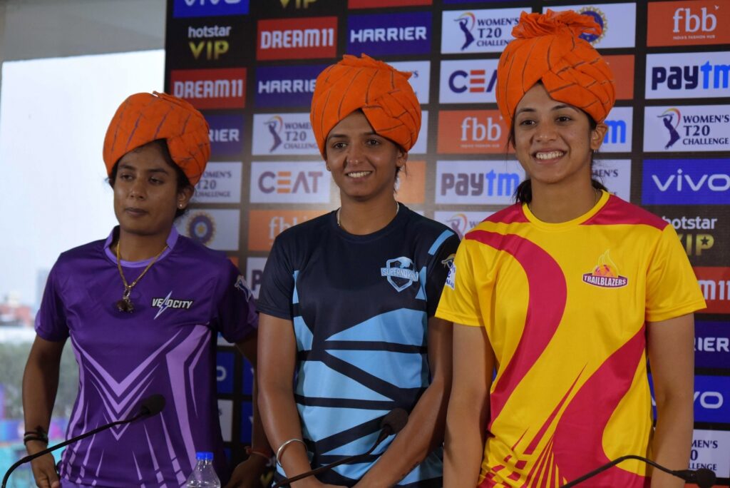 Mithali Raj, Harmanpreet Kaur, Smriti Mandhana