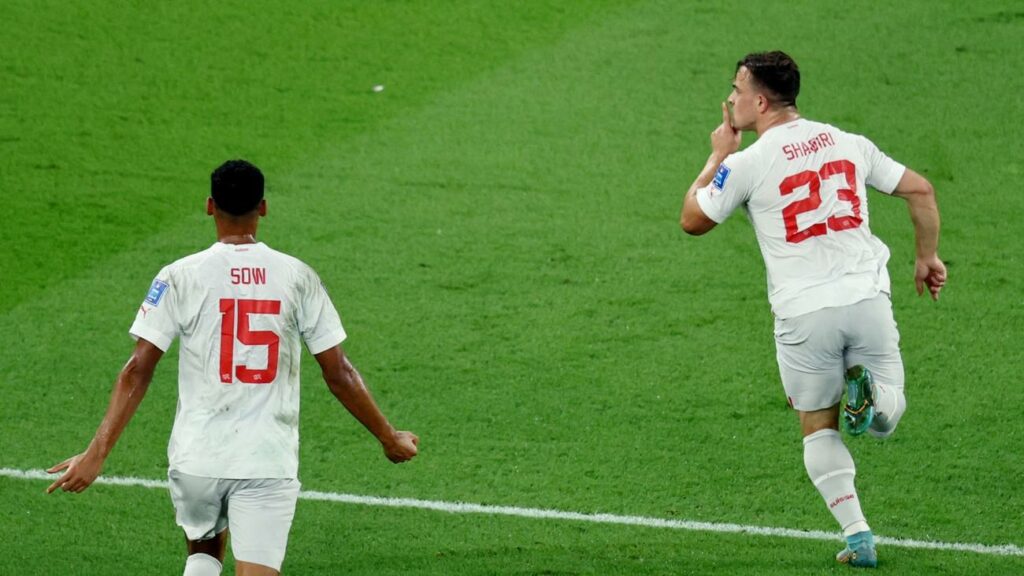 Xherdan Shaqiri vs Serbia