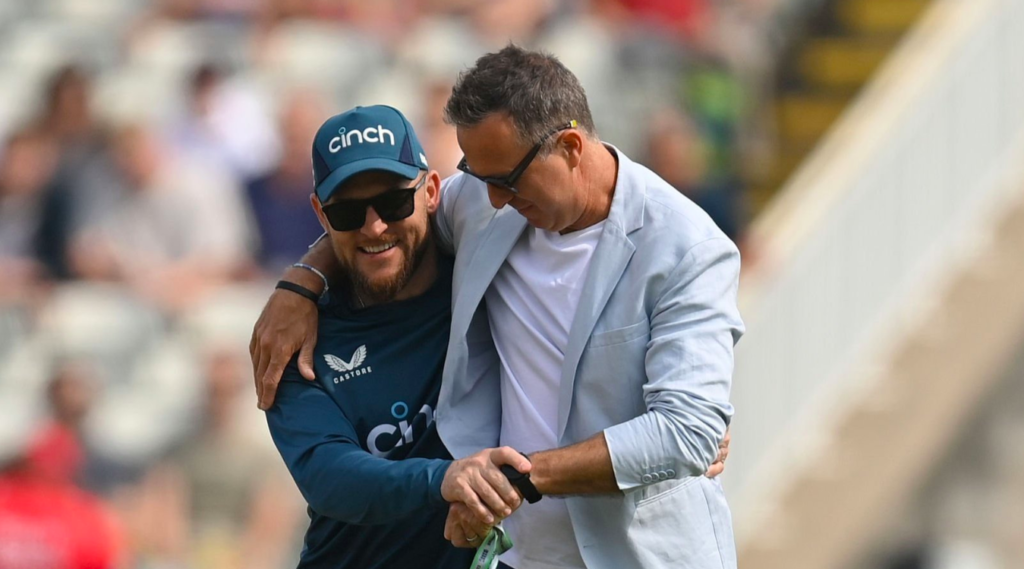 Brendon McCullum, Michael Vaughan